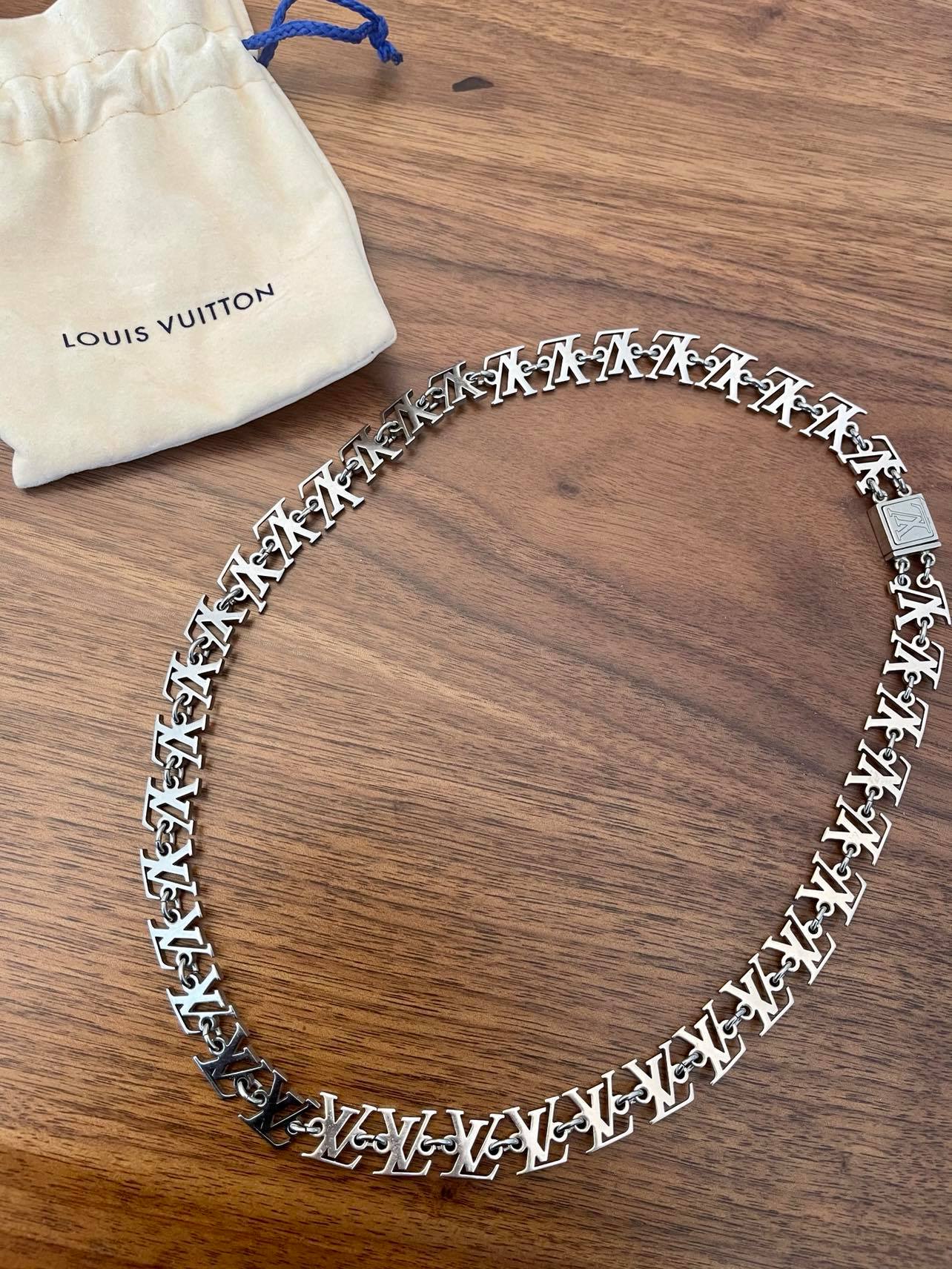 Reworked Louis Vuitton Chunky Choker