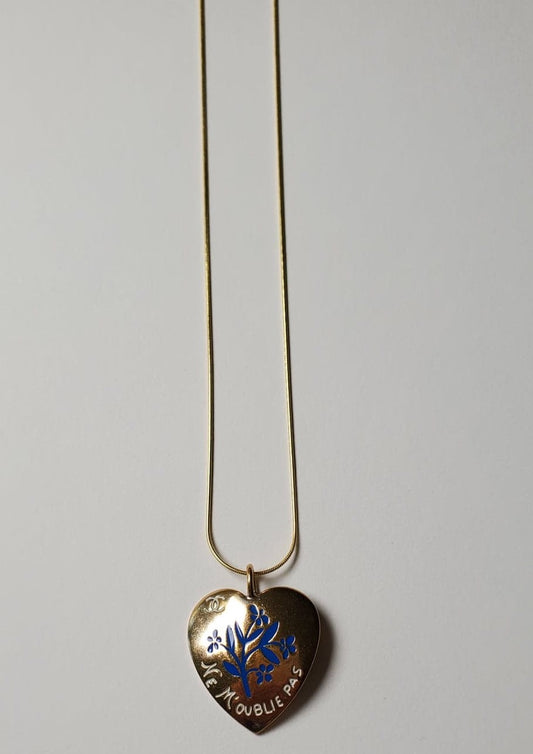Chanel Blue Heart