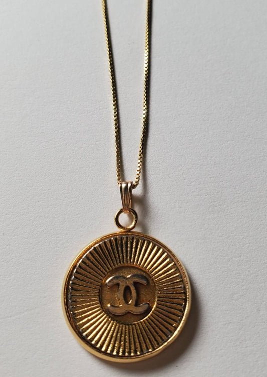 Chanel Sunburst Necklace