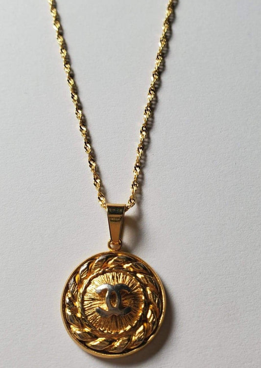 Chanel Braid Necklace repurposed