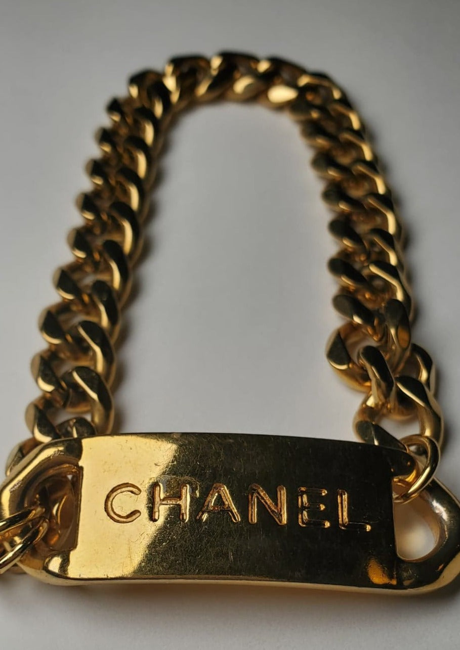 Chanel ID Cuban Bracelet