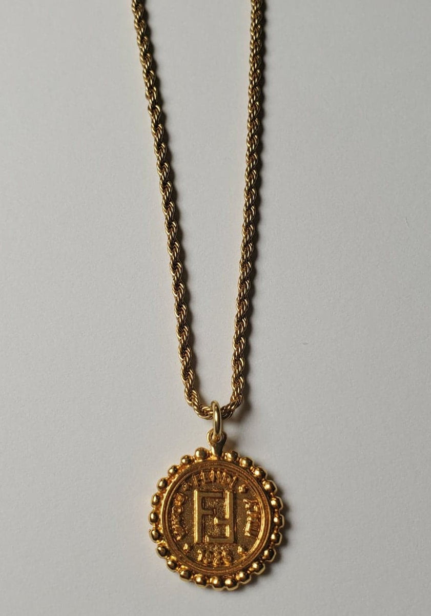 Vintage FENDI Iconic Charm Necklace